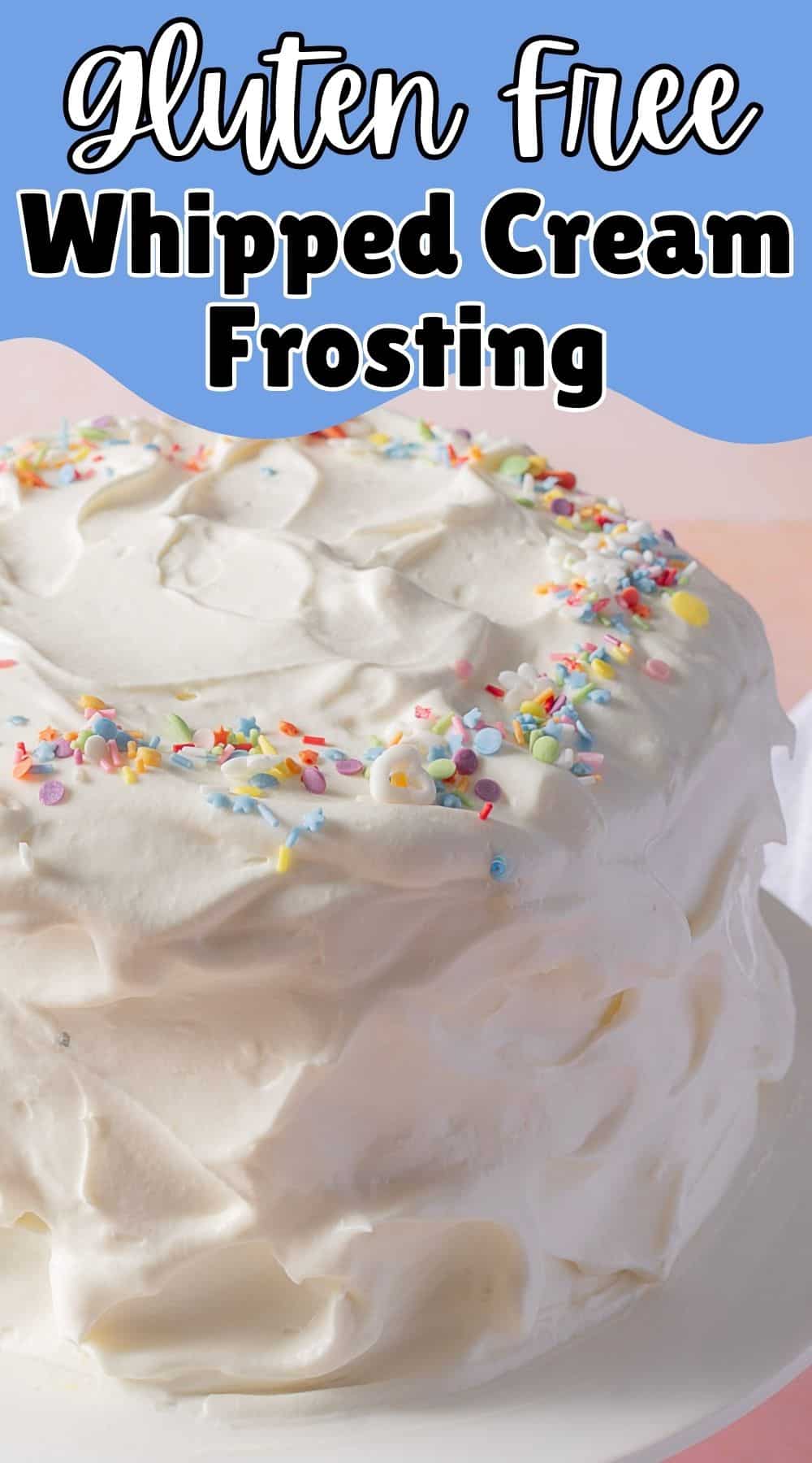 Whipped Cream Cheese Frosting without Butter - Easy Gluten Free Desserts